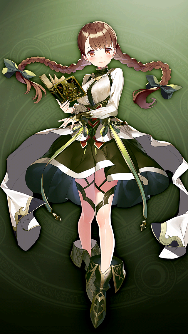 格林笔记、多萝西 (格林笔记)、dorothy (mahou) (grimms notes) 1名女孩 脸红 书 辫子 乳房