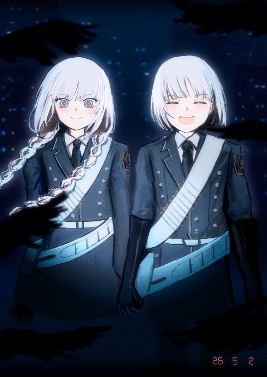 Fate/Grand Order、Fate系列、弗兰切斯卡·普雷拉蒂 (Fate) 1名男孩 1名女孩 鸟 脸红 波波头