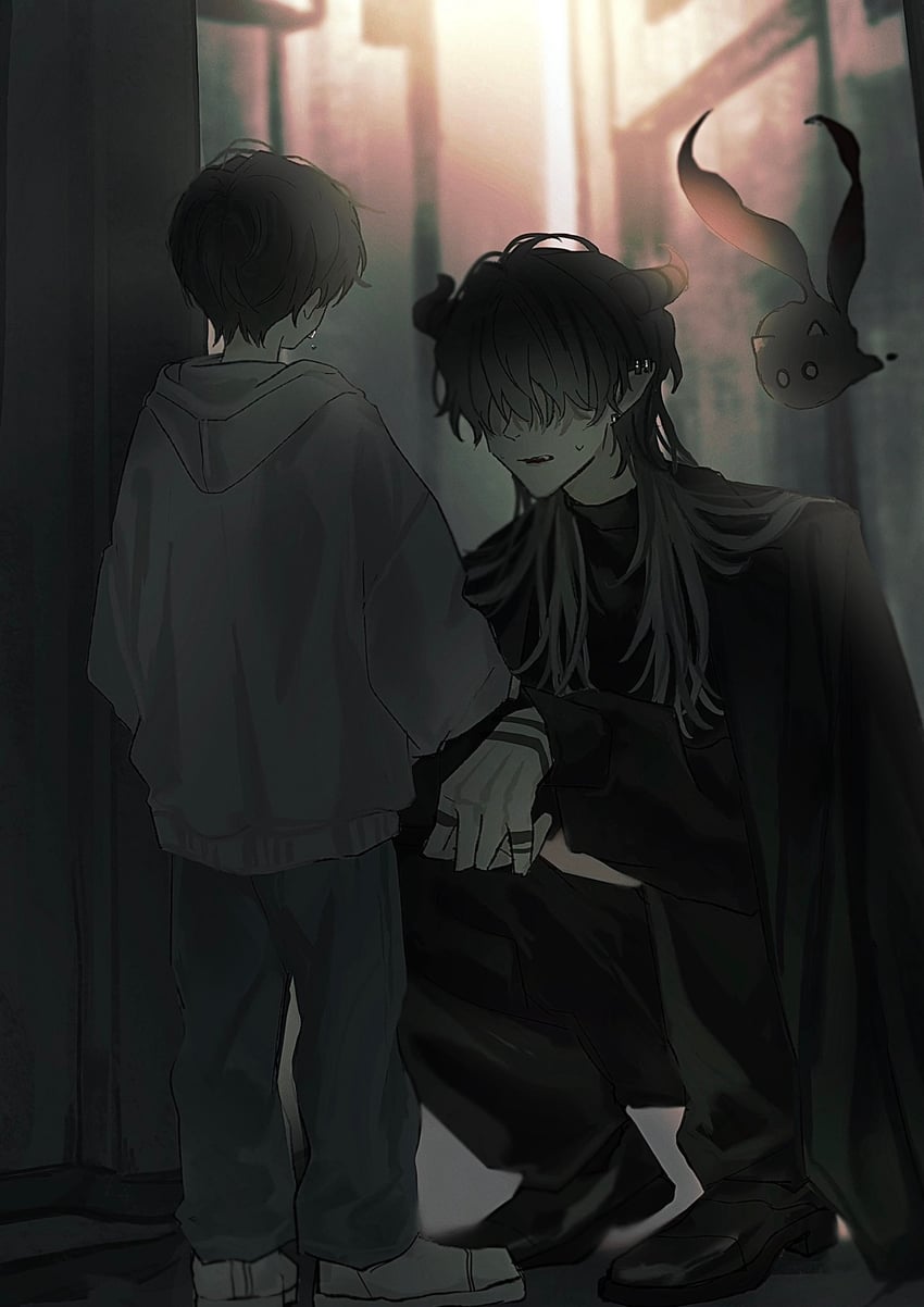 原创 2个男孩 黑发 小孩 蒙眼/遮眼 生物
