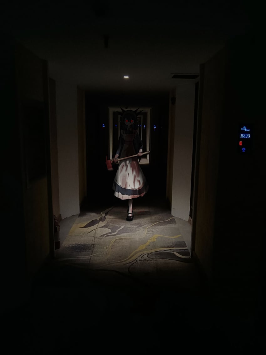 原创 围裙 斧头 血 衣服上的血迹 裙上的血迹