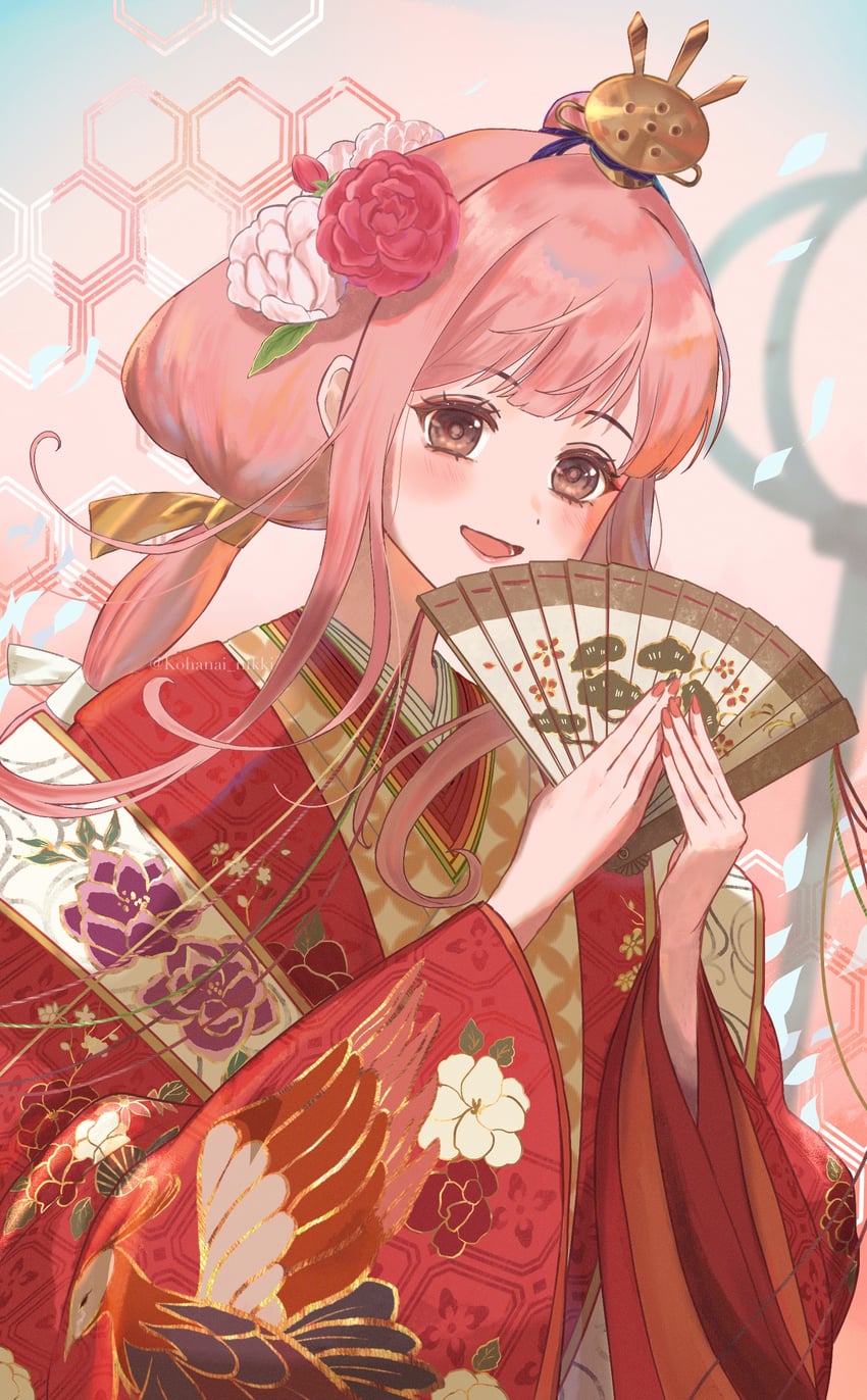 暖暖系列、闪耀暖暖、暖暖 1名女孩 动物花纹 鸟类印花 蝴蝶结 亮瞳