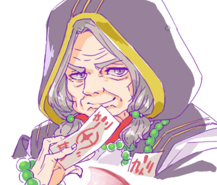 符文工房、符文工房：龙之国、hisui (rune factory) 1名女孩 闭嘴 手持 拿着纸 兜帽