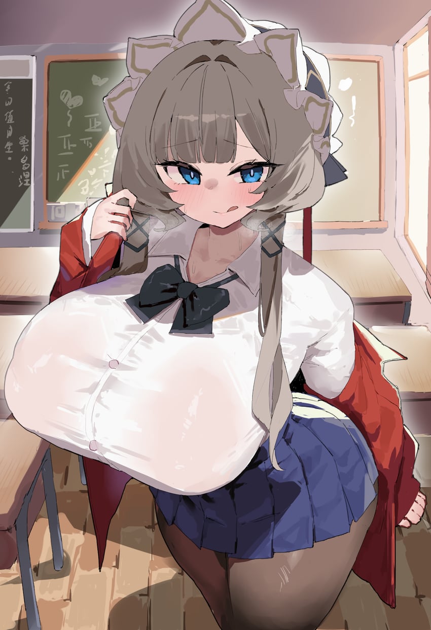 原神、木偶 (原神) 1名女孩 :q 异形乳量 (大) 替换服装 手放在背后
