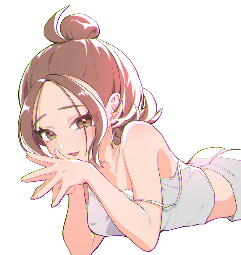 宝可梦、宝可梦传说：Z-A、托姆 (宝可梦)/Meloetta 1名女孩 :D 乳房 棕眼睛 棕发