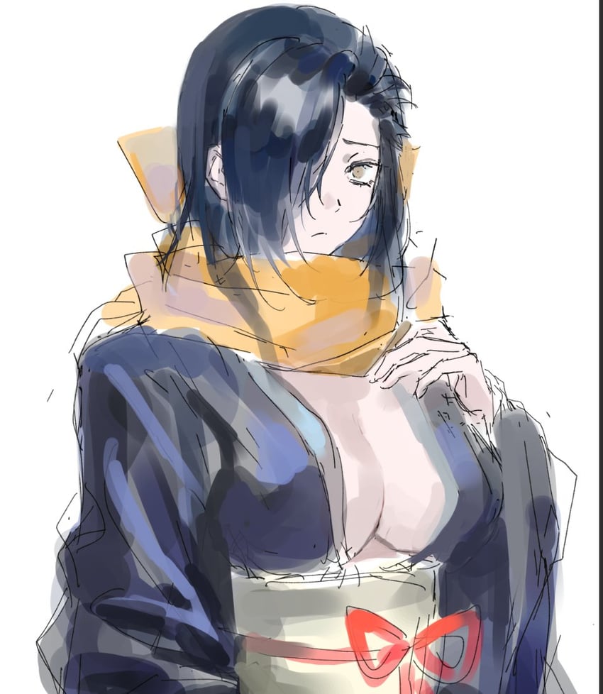 Re:从零开始的异世界生活、菜月昴 1名女孩 黑发 蝴蝶结 乳房 性转