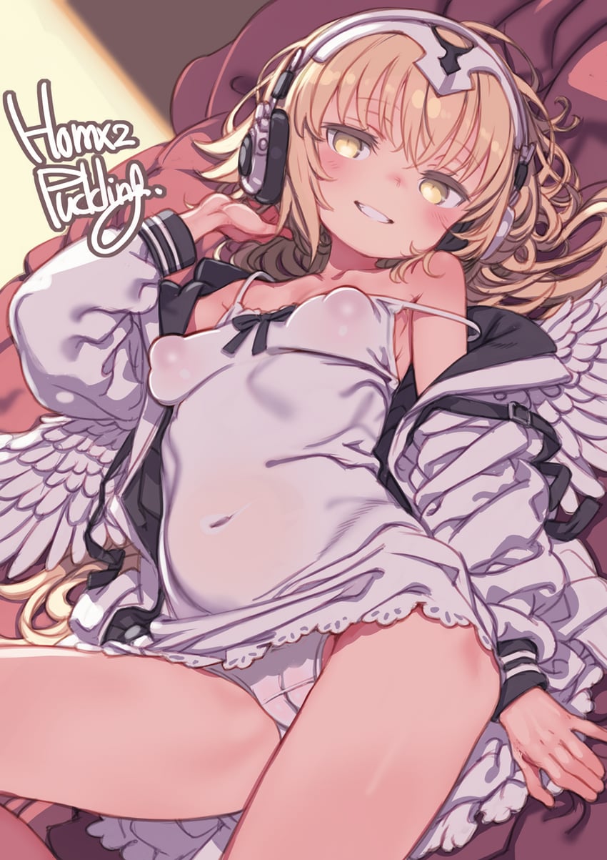 Fate/Grand Order、Fate系列、贞德 (Fate) 1名女孩 金发 乳房 骆驼趾 耳机