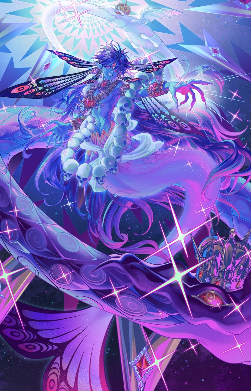 魔笛MAGI、辛巴达 (魔笛 MAGI) 1名男孩 蓝色皮肤 护腕 有色皮肤 魔装 (魔笛MAGI)