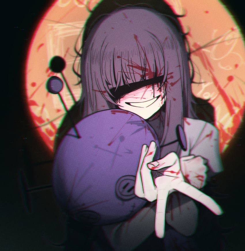 边狱公司、Project Moon、will you play? 1名女孩 黑发 血 有色皮肤 连衣裙