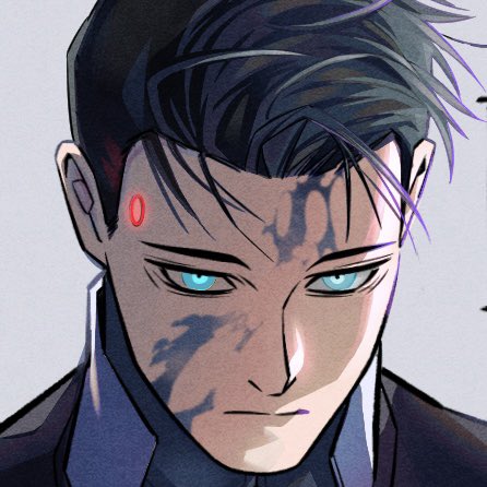 底特律：变人、RK900 (底特律：变人) 1名男孩 呆滞脸 机器人 黑发 黑色夹克