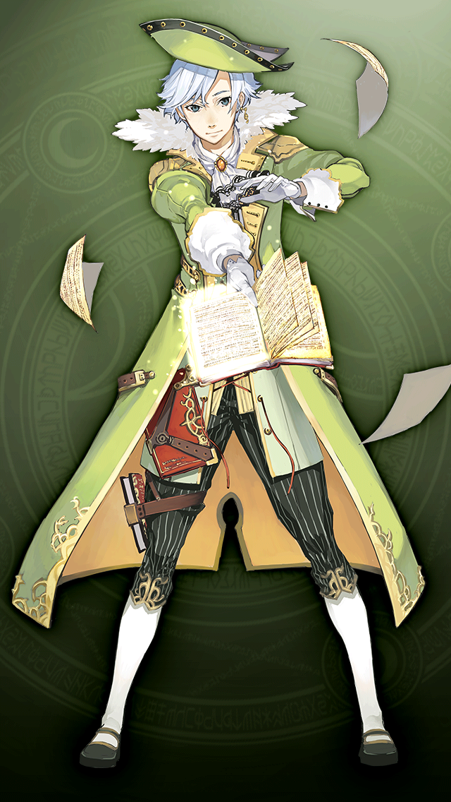 格林笔记、amadeus mozart (grimms notes)、amadeus mozart (kyosou) (grimms notes) 1名男孩 阿斯科特领巾 黑裤子 黑鞋 蓝眼