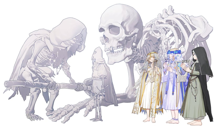 艾尔登法环、艾尔登法环：暗夜统治、page (elden ring) 3人女子 脚链 周年纪念 铠甲 赤脚