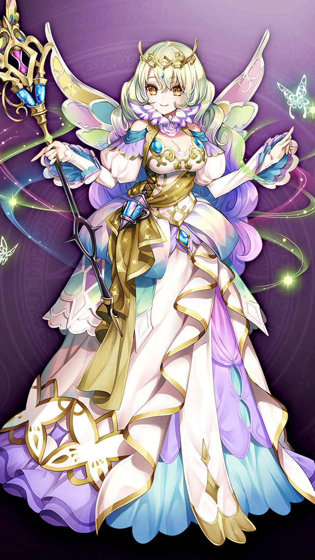 格林笔记、fairy godmother (grimms notes)、fairy godmother (original) (grimms notes) 1名女孩 露肩 乳房 乳沟 闭嘴