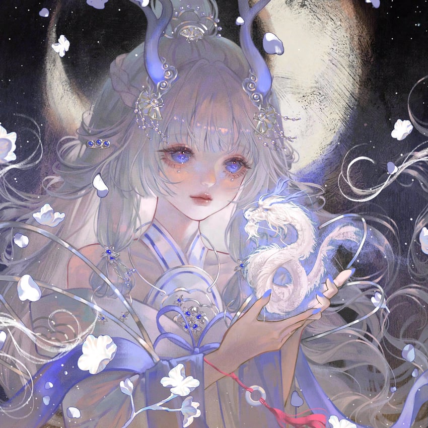 原创、dragon maiden (miracle nikki)、longnu (feiren zai)