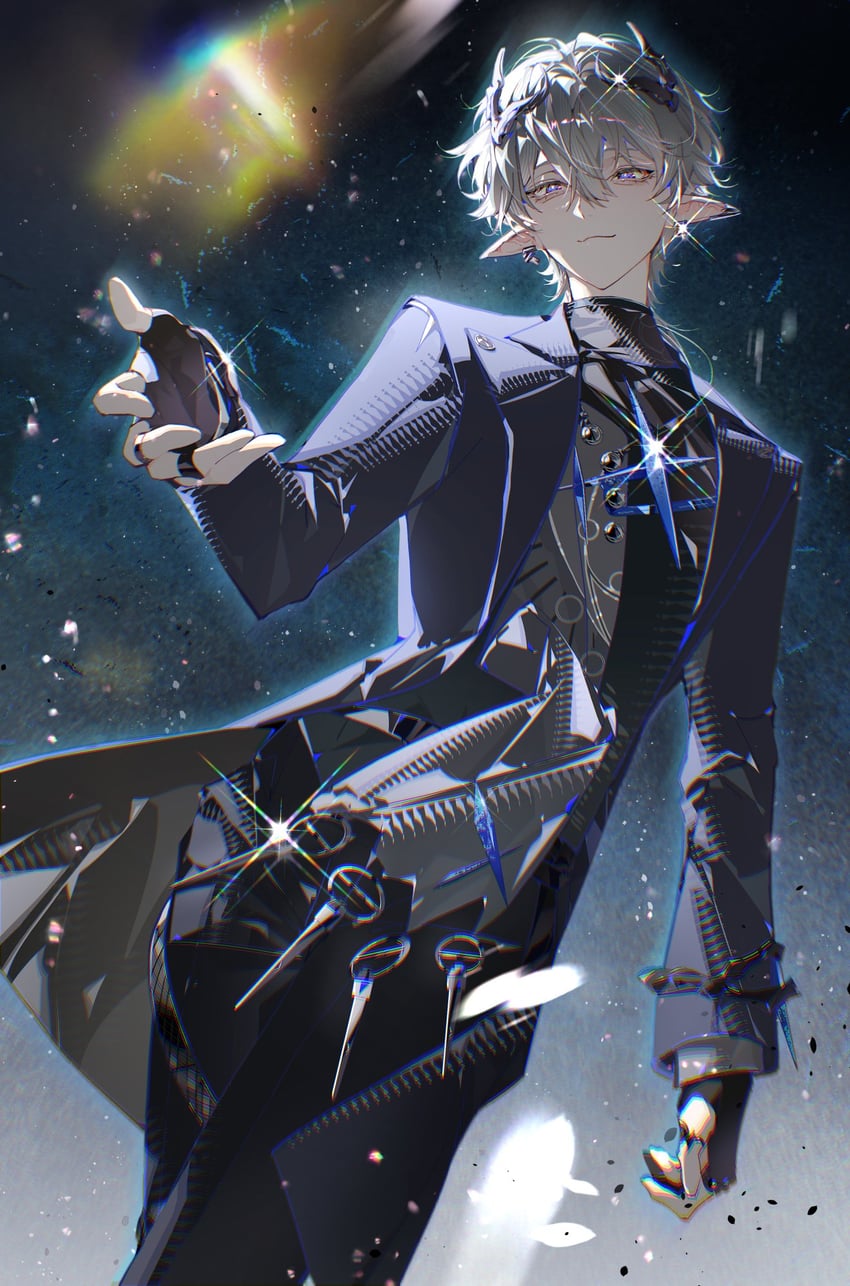 明日方舟 腰带 蓝眼 手套 角 夹克