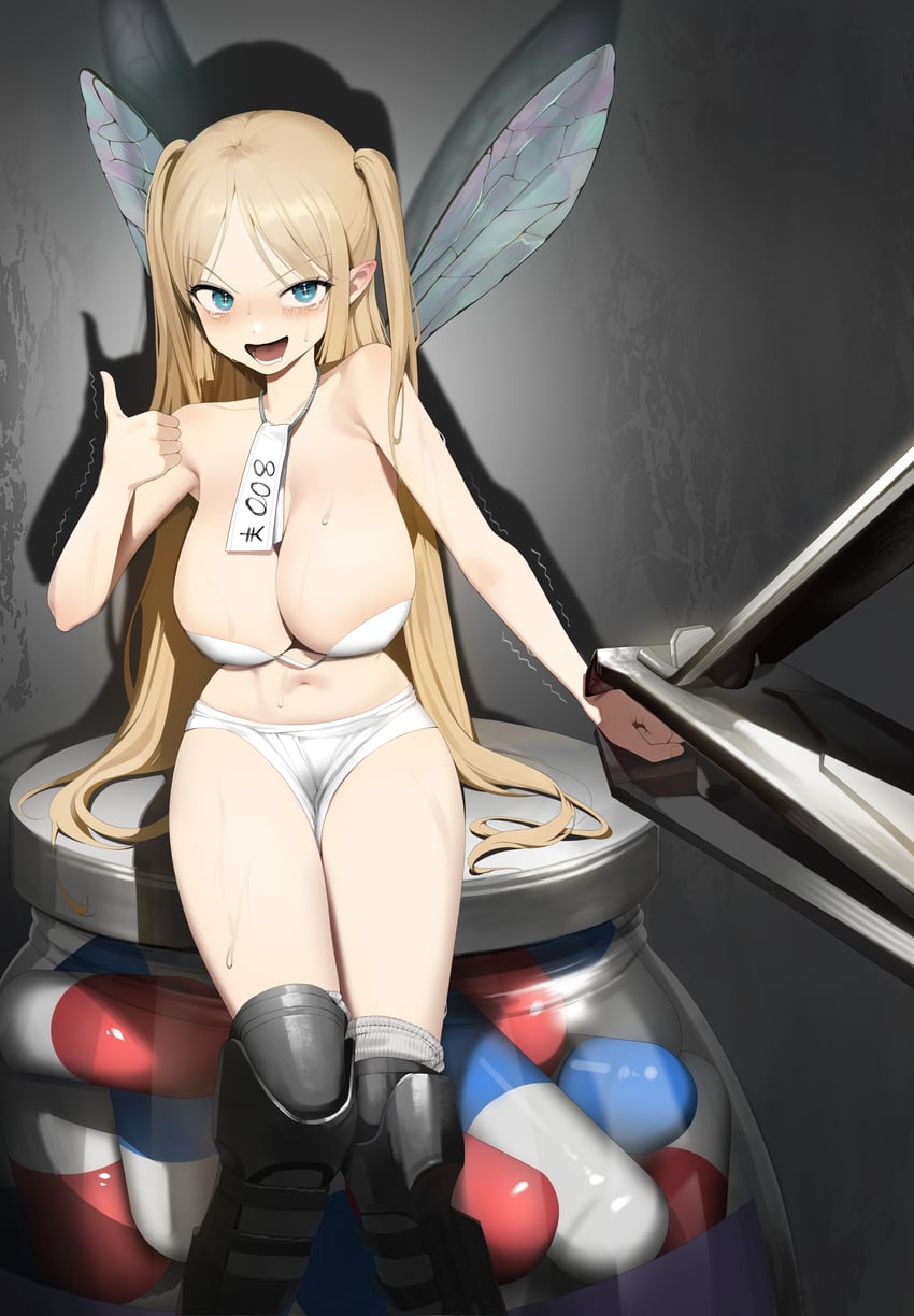 原创 1名女孩 铠甲 铠甲靴 露肩 金发