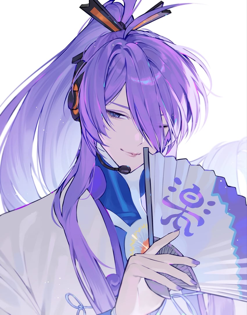 VOCALOID、神威乐步 1名男孩 蓝紧身衣 蓝眼 紧身连体衣 闭嘴