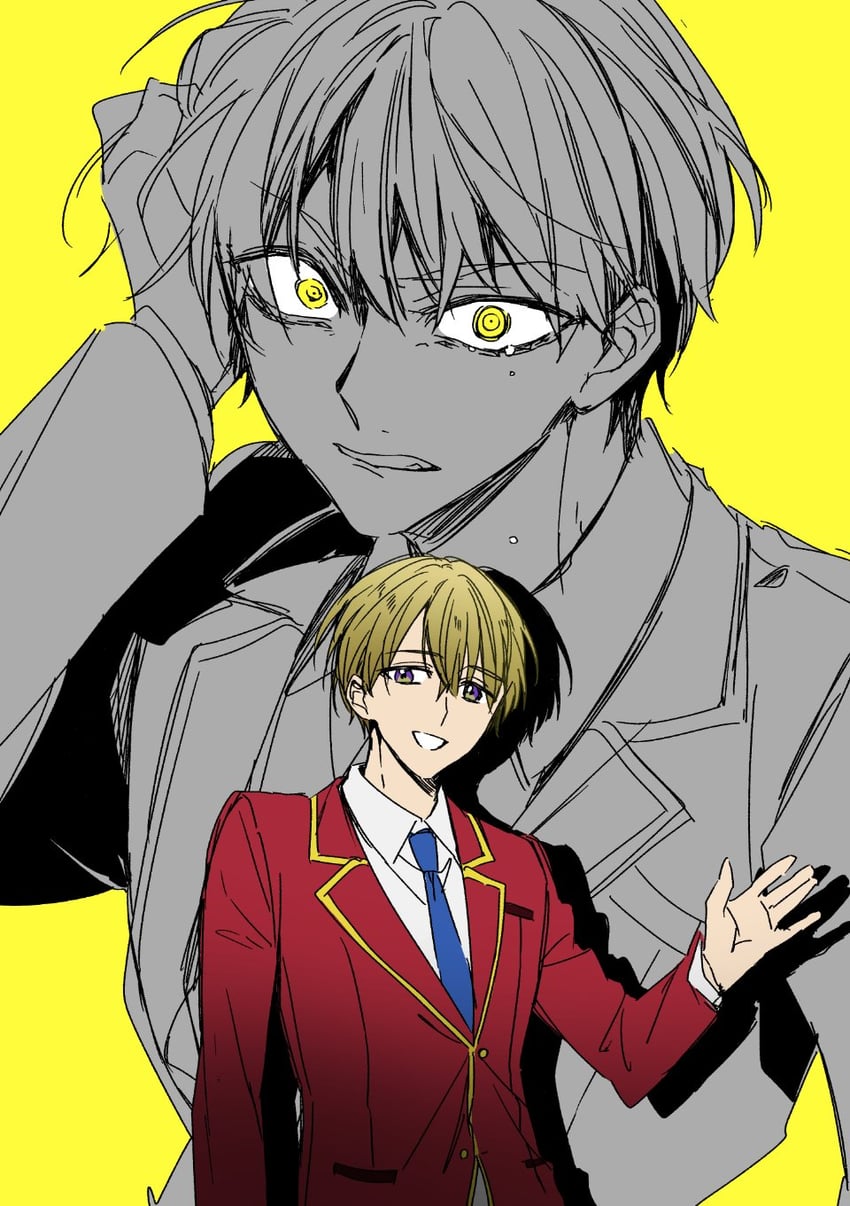 欢迎来到实力至上主义的教室、hirata yousuke 1名男孩 :D 高度育成高中校服 西装外套 蓝色领带