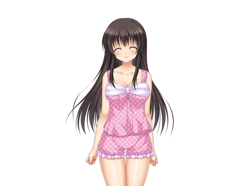 梦见颊！、mikami juri 1名女孩 微笑 黑发 脸红 乳房