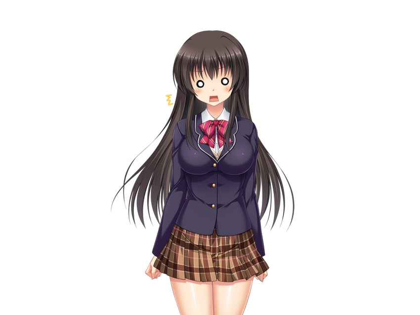梦见颊！、mikami juri 呆滞脸 1名女孩 笑眼 黑发 西装外套
