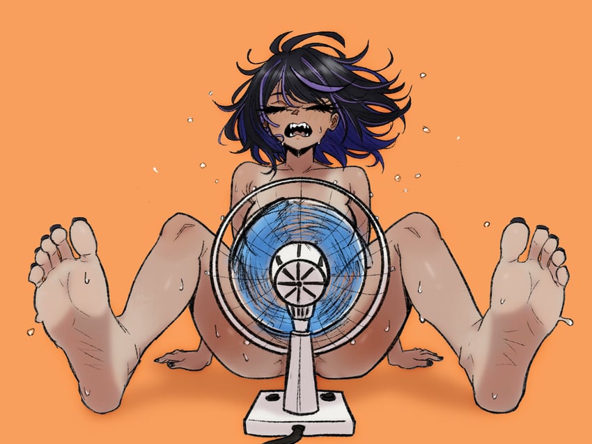 原创 1名女孩 赤脚 黑发 乳房 全裸