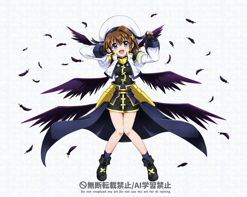 魔法少女奈叶、魔法少女奈叶、魔法少女奈叶 A's :D 踝靴 铠甲 黑色靴子 黑色手套