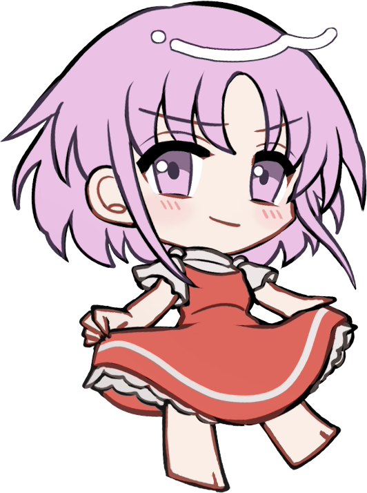 东方Project、东方Project (PC-98)、萨拉 (东方Project) 1名女孩 赤脚 脸红 Q版 仅限Q版