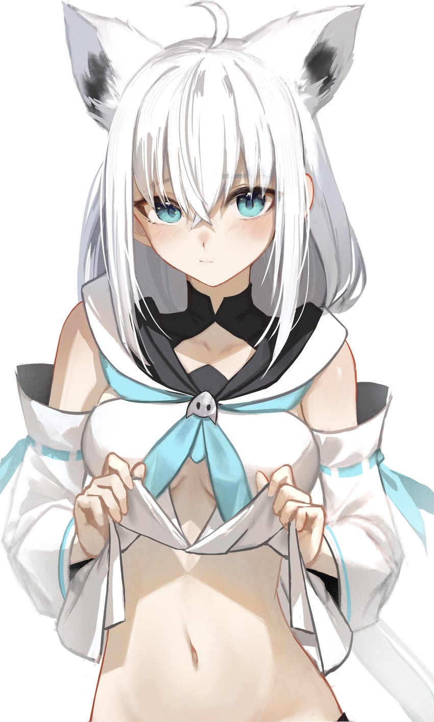 Hololive、白上吹雪、白上吹雪 (第一套服装)