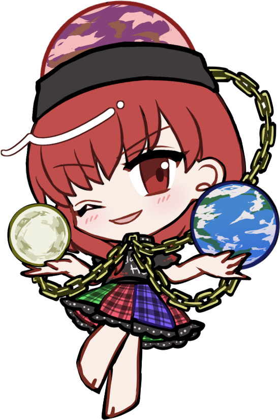 东方Project、赫卡提亚·拉碧斯拉祖利 1名女孩 :D 微笑 赤脚 黑帽子