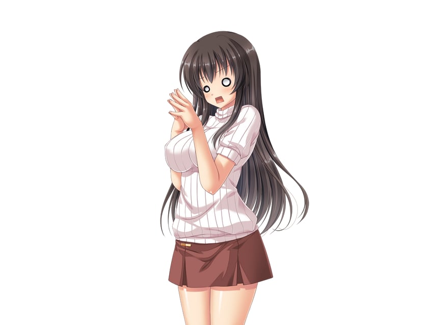 梦见颊！、mikami juri 呆滞脸 1名女孩 黑发 脸红 乳房