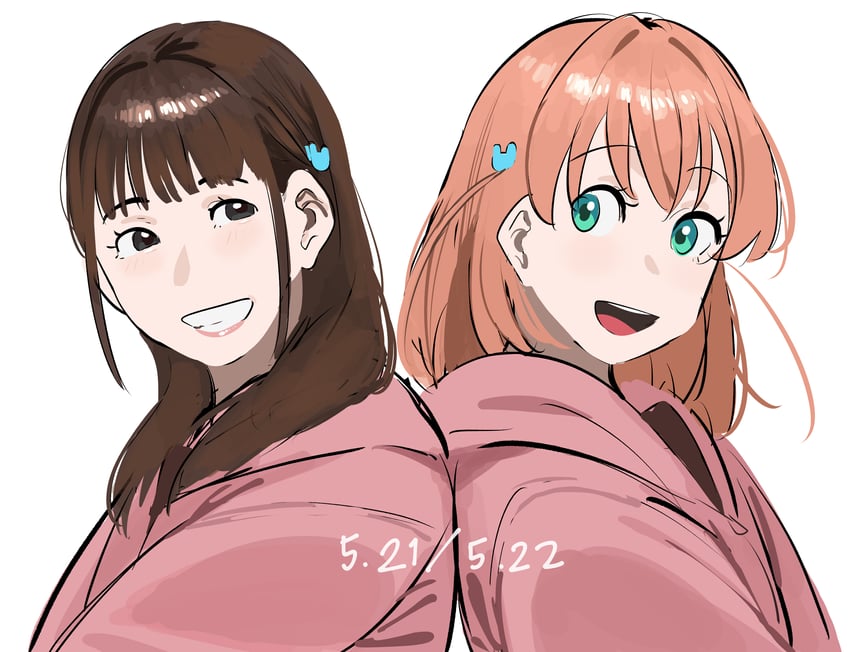 Love Live!、Love Live! 莲之空女学院学园偶像部、现实生活 2名女孩 :D 动画化 生日纽带 繁花庭院派对夹克