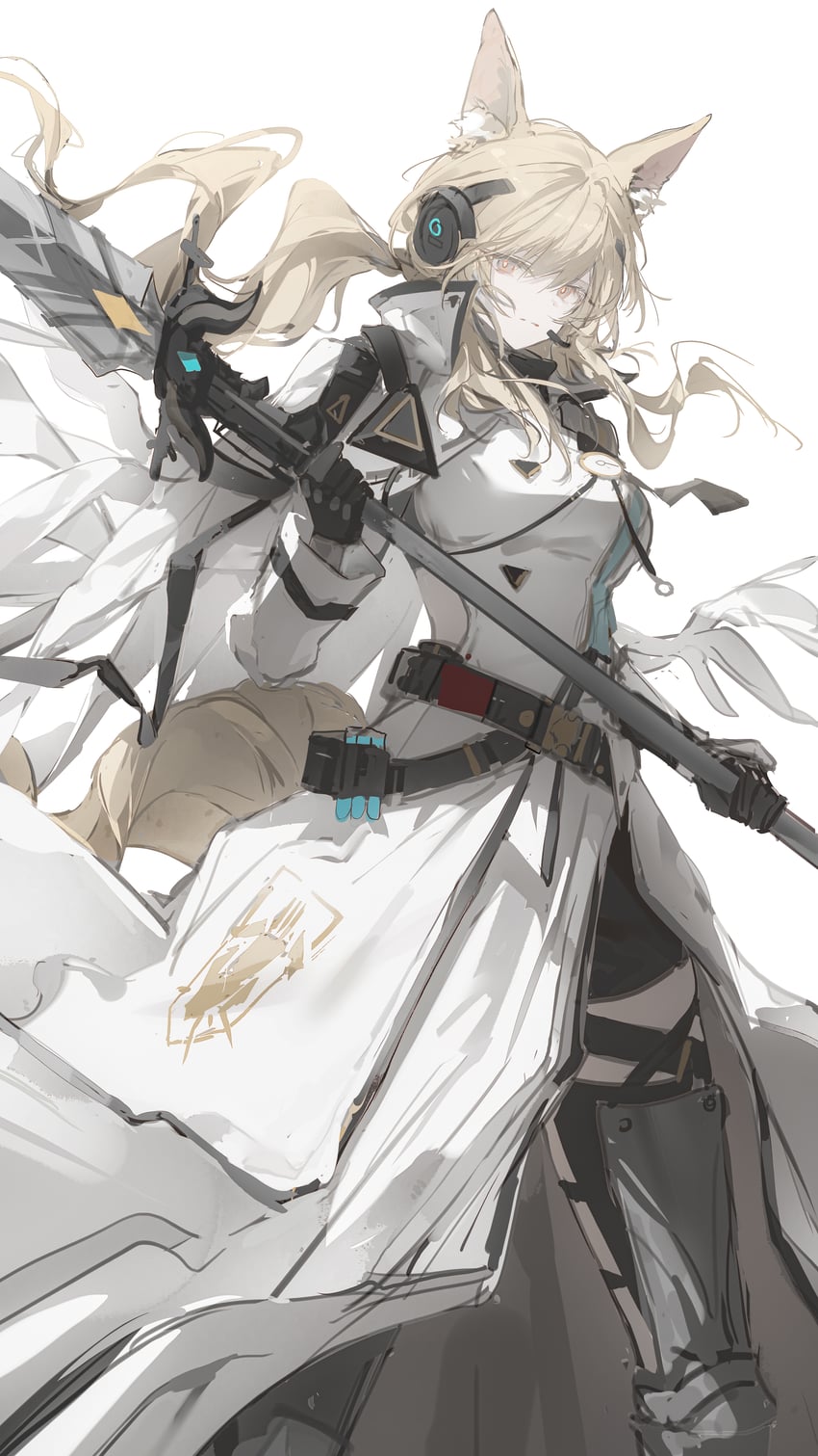 明日方舟、临光 (明日方舟) 1名女孩 单人