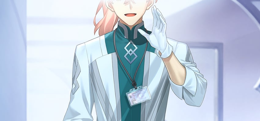 Fate/Grand Order、Fate系列、罗曼尼·阿基曼 1名男孩 迦勒底工作人员制服 手套 身份卡 室内