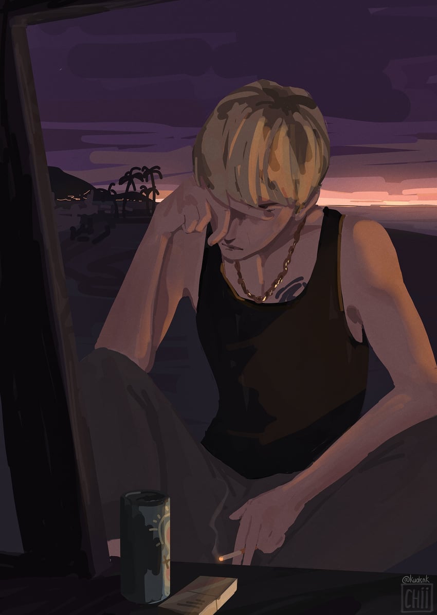 life is strange、奇异人生 (系列)、奇异人生2 海滩 金发 蜡烛 锁链 链条项链