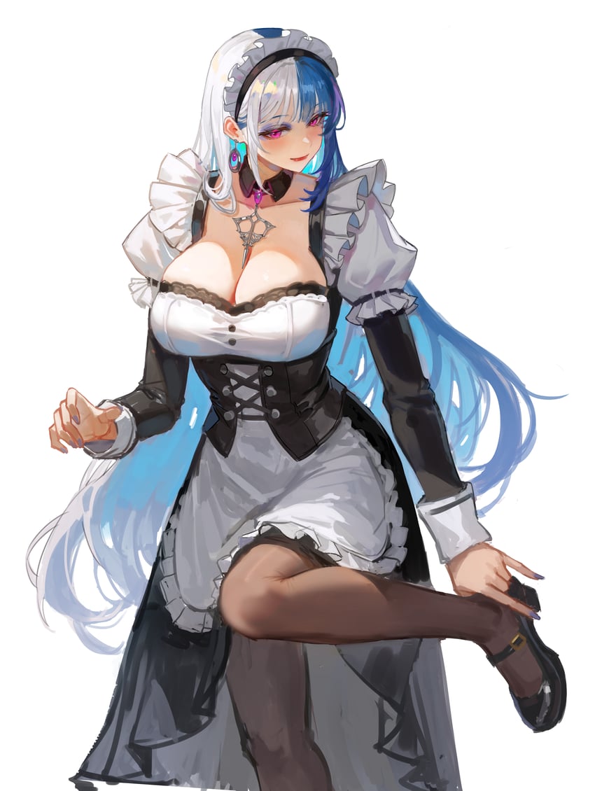 原创 1名女孩 整理衣服 整理鞋子 整理鞋子 围裙