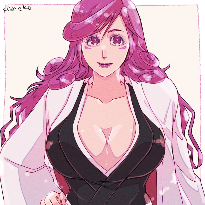 死神、死神：千年血战篇、曳舟桐生 1名女孩 作者名 黑色和服 乳房 乳沟