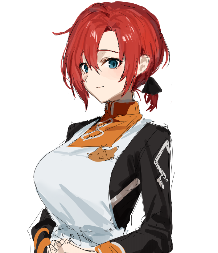 Fate/Grand Order、Fate系列、布狄卡 (Fate) 1名女孩 围裙 蓝眼 乳房 迦勒底工作人员制服