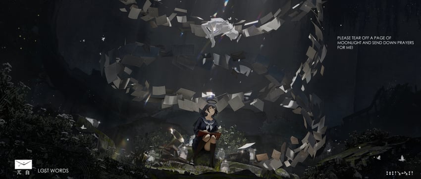 原创 2名女孩 3D 黑发 黑色光环 黑鞋