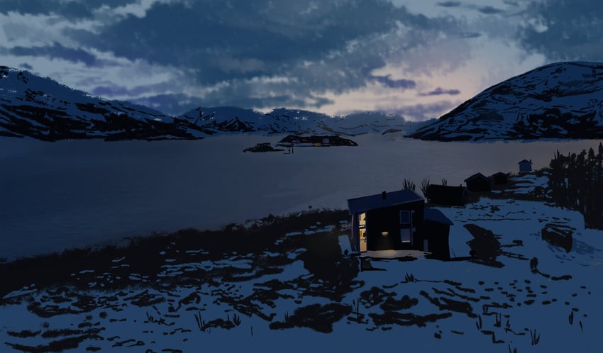 原创 建筑物 云 多云天空 寒冷 渐变天空