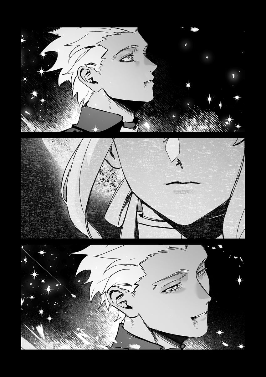 Fate/stay night、Fate系列、Archer (Fate) 1名男孩 1名女孩 铠甲 外套 中发
