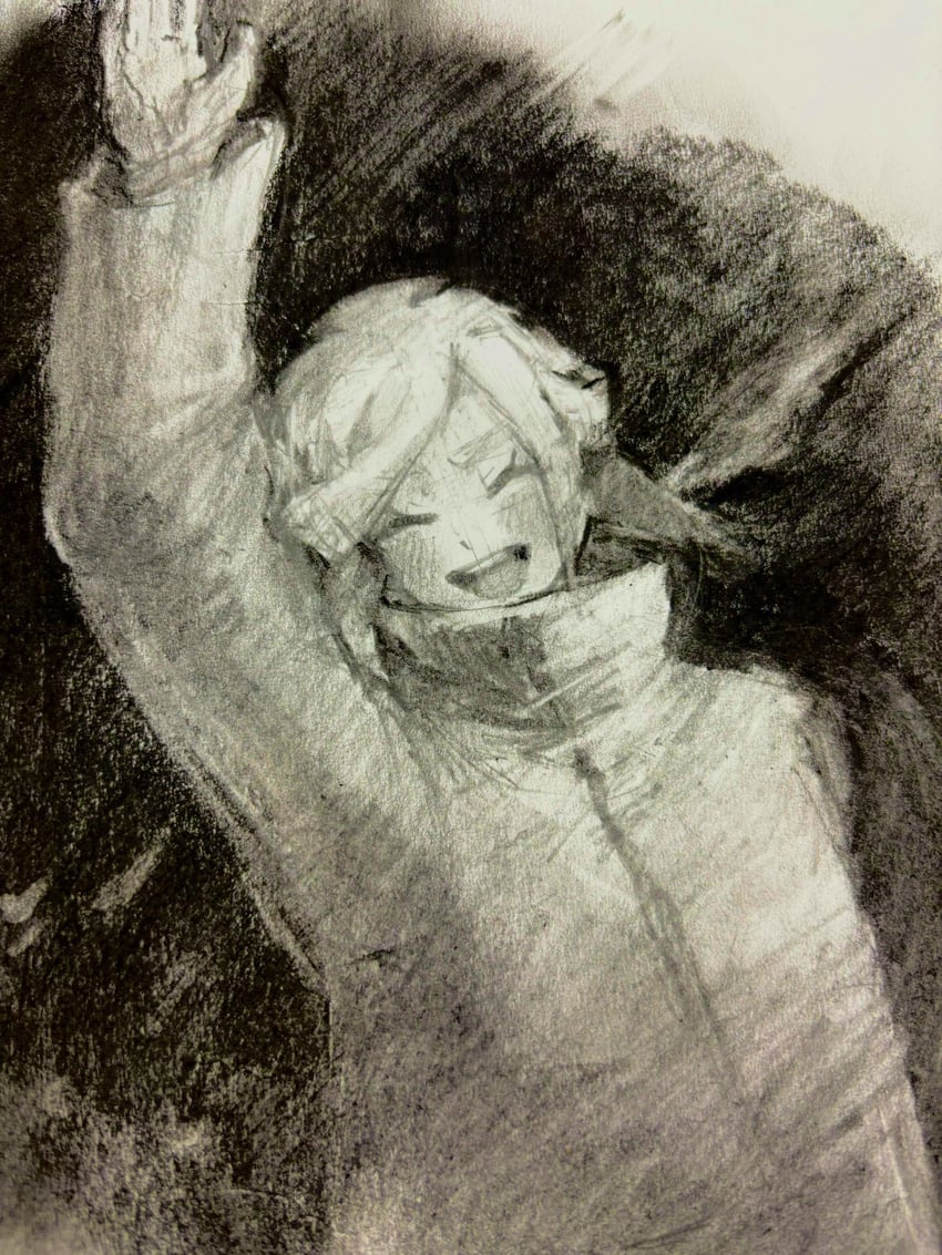 宝可梦、宝可梦 朱/紫、古鲁夏 (宝可梦) 1名男孩 :D 举手 脸红 闭眼