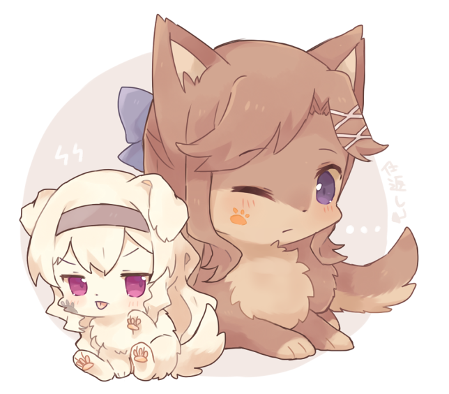 少女☆歌剧 Revue Starlight、西条克洛迪娜、天堂真矢 :p 动物 动物焦点 长毛的动物 动物化