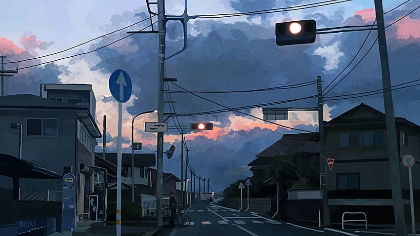 原创 1名男孩 自行车 黑发 黑色夹克 黑裤子