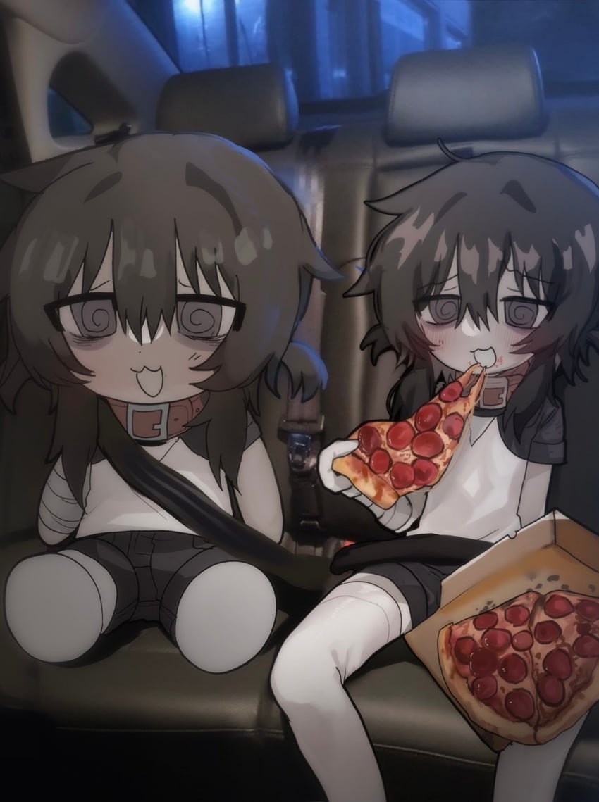 原创 1名男孩 @_@ 中性 动物项圈 包扎的手臂