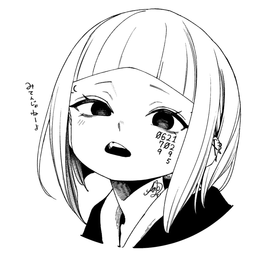 原创 1名女孩 杠铃穿刺 特写 耳洞 面部纹身