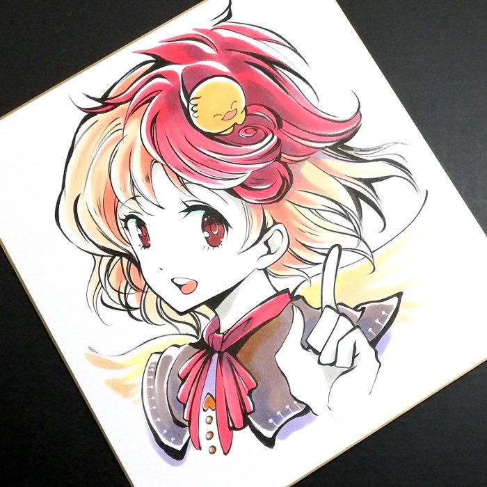 东方Project、庭渡久侘歌 1名女孩 :D 头上的动物 幼兽 鸟
