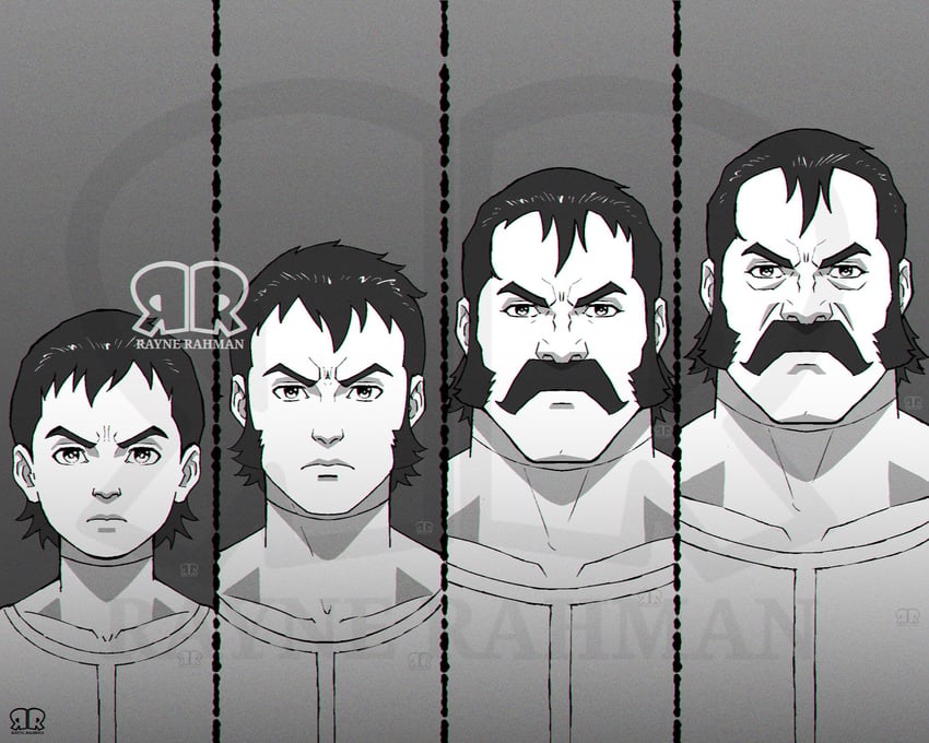 无敌少侠 (系列)、kradd 1名男孩 年龄增长 幼化 作者标志 作者名