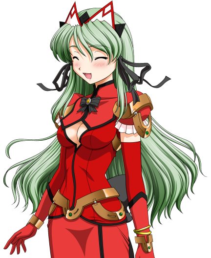 魔法战士 (系列)、mahou senshi elixir knights、elixir rose 1名女孩 2000年代风格 脸红 蝴蝶结 乳房