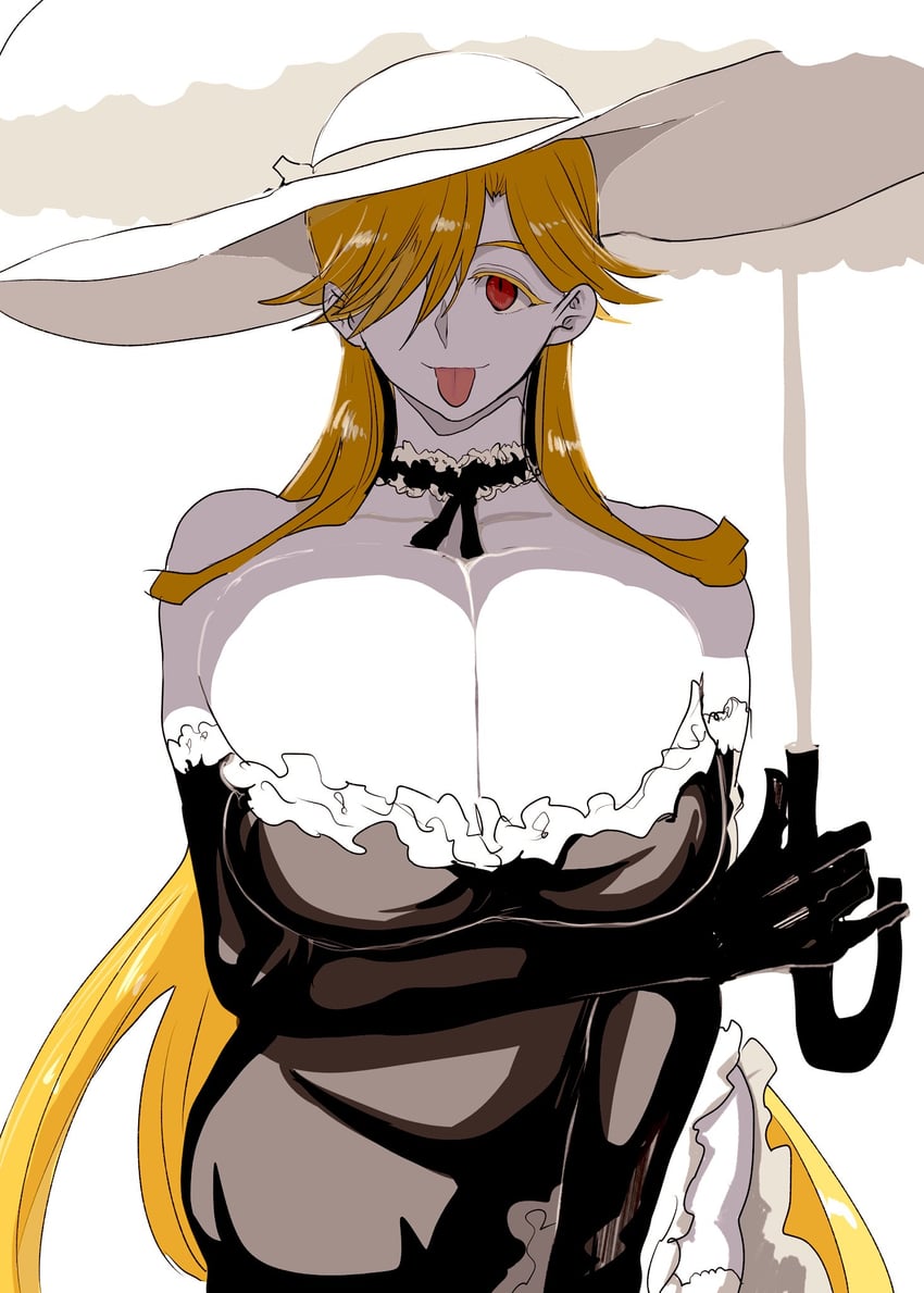原创、露克蕾西亚 (Masube医生) 1名女孩 :p 荒谬的长发 手臂托在乳房下 露肩