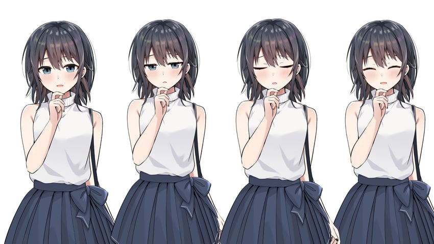 原创 1名女孩 微笑 包 裸臂 露肩