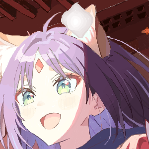 超辉夜姬!、坂寄伊吕波 1名女孩 :D 兽耳 额前宝石 狐娘